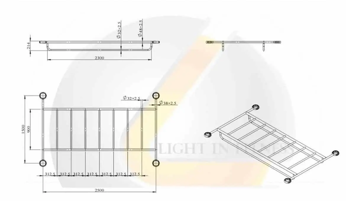 Module Monkey Bars BLCRP-5 – vue 2