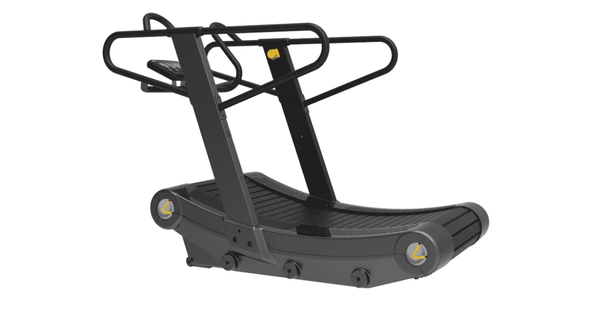 Treadmill curved Protype face