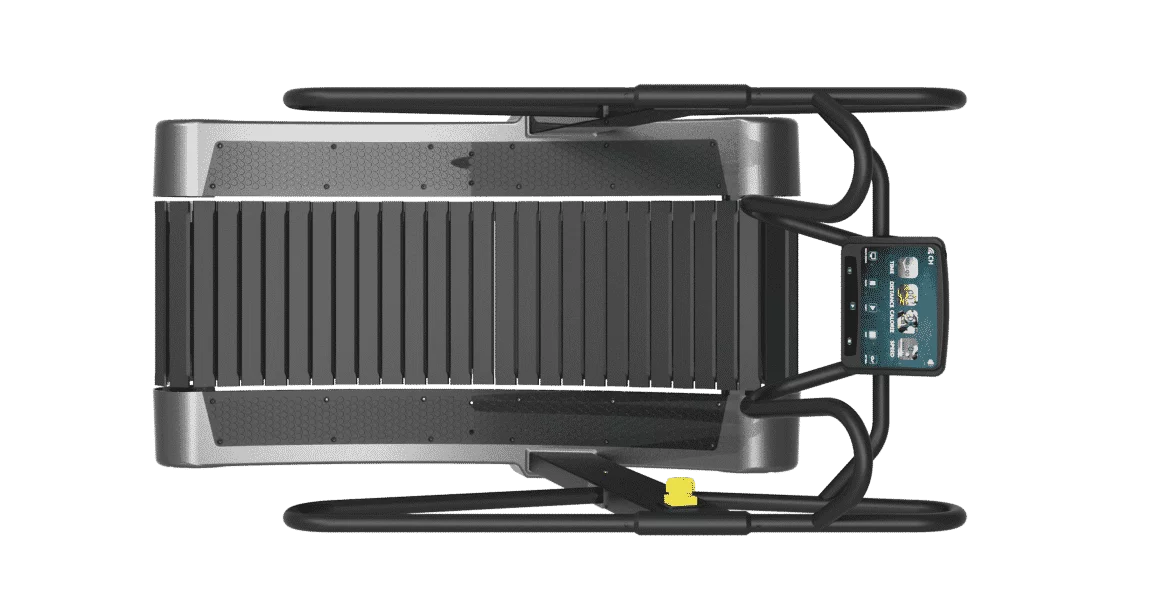 Treadmill curved Protype up