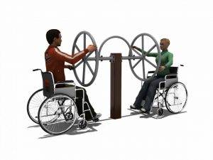 Shoulder Wheels BLH-1502 équipement fitness pmr