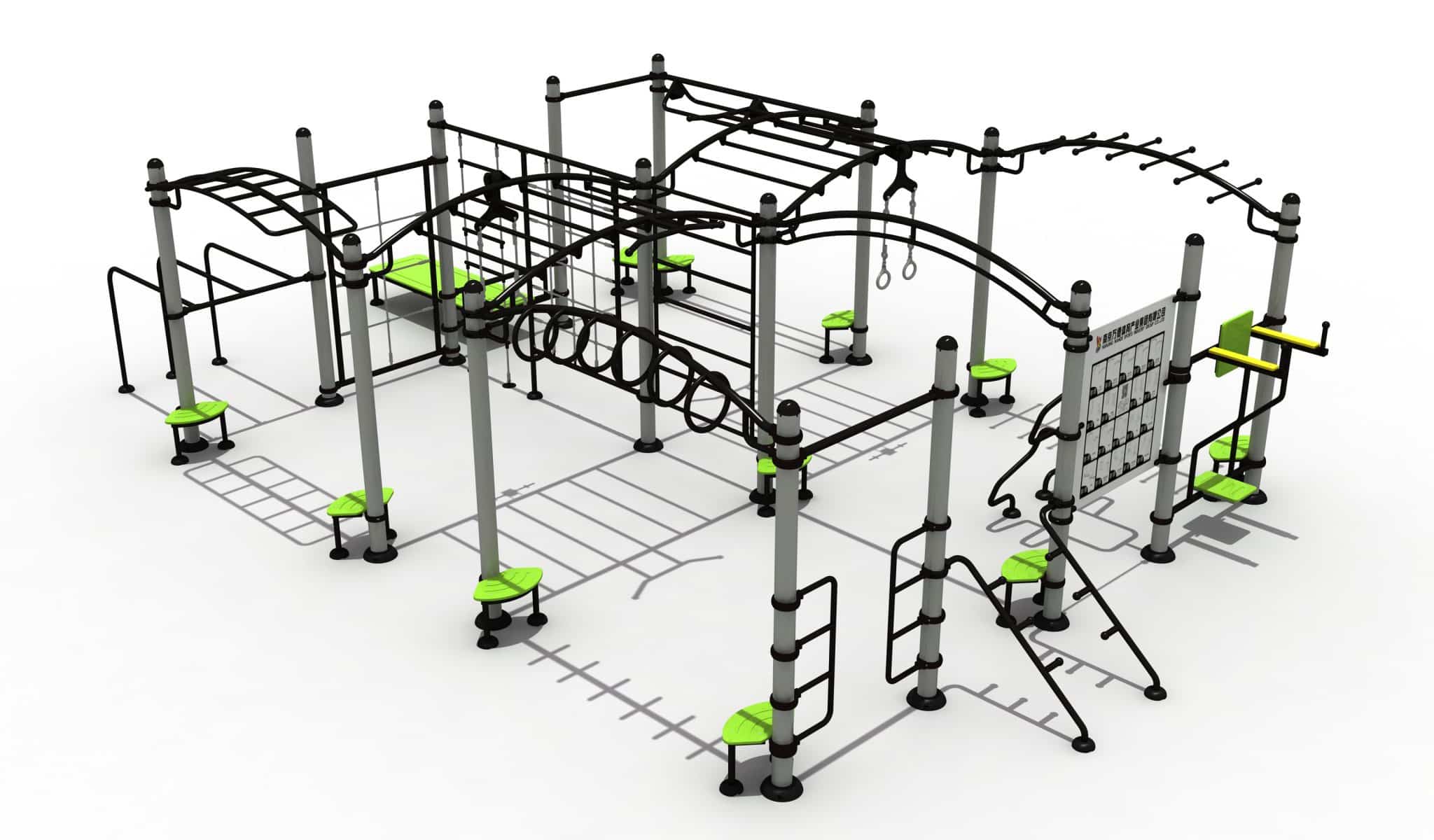 Station de fitness extérieur WD-ZQ001