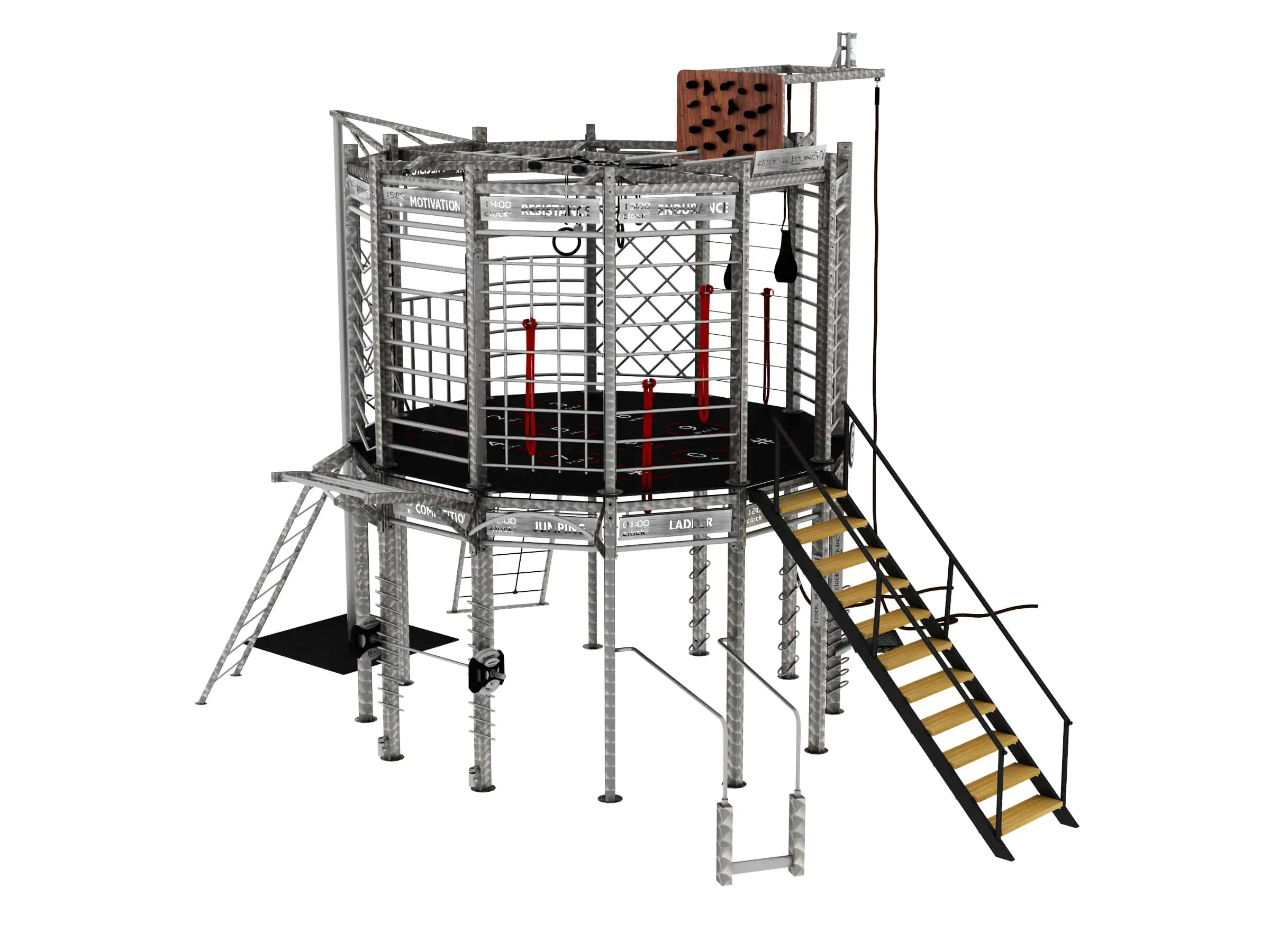 Cage Musculation Extérieure Clock 24 – vue 2