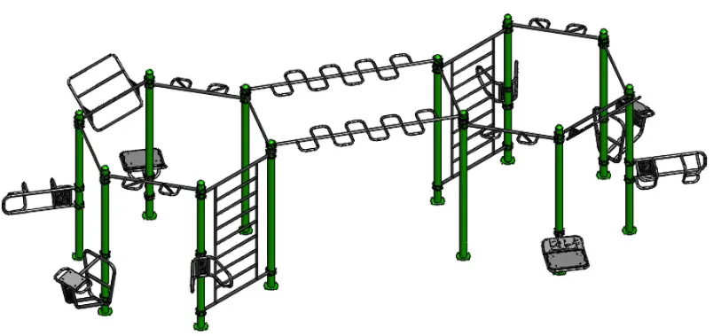 Station Street Workout Double Hexagone